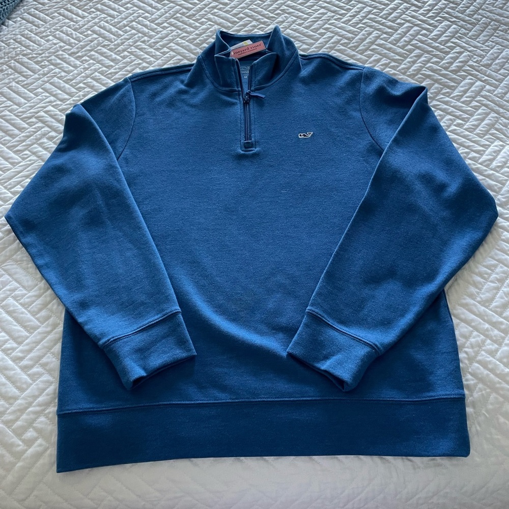 NWT Men’s Medium Vineyard Vines Quarter Zip